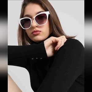 Chic White Sunglasses